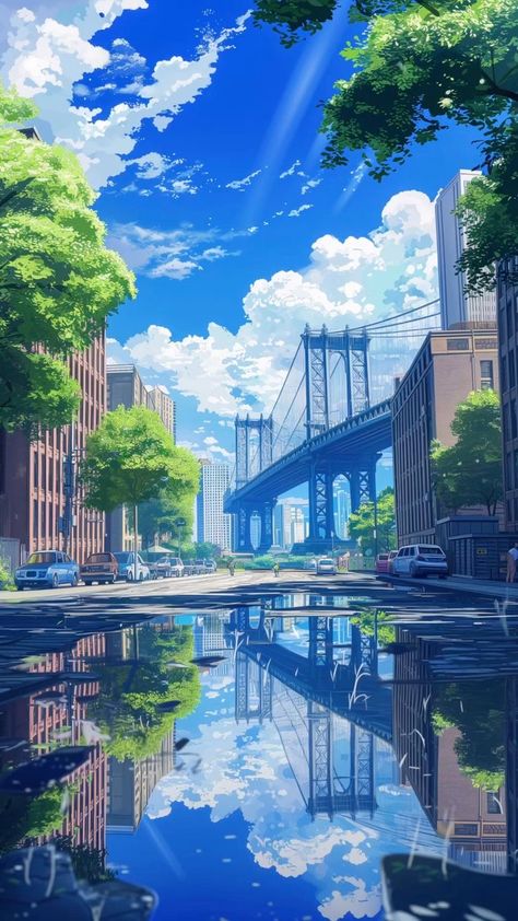 Anime Landscapes Aesthetic, Aesthetic Animated Wallpaper, Anime Style Background, Aesthetic Anime Scenery Wallpaper, Wallpaper Animation, Travel Anime, Japan Wallpaper, Pinterest Wallpaper, Anime Picture Hd