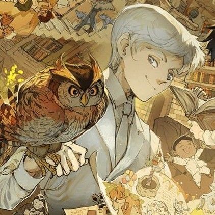 Norman Pfp Tpn, Norman Tpn Manga, Tpn Pfp, Tpn Norman, Posuka Demizu, Norman Tpn, Tpn Manga, Neverland Art, Promise Neverland