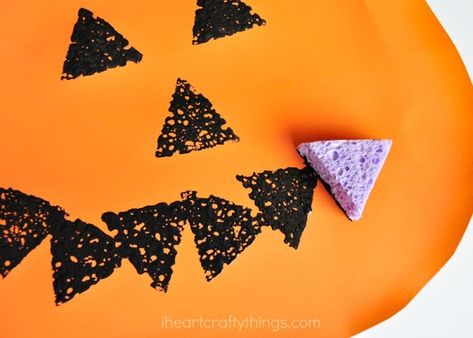 Rustic 50th Birthday Party, Pumpkin Craft Kindergarten, Triangle Craft, Halloween Elementary, Birthday Party Ideas For Men, Pumpkin Crafts Preschool, 50th Birthday Party Ideas, Math Shapes, 50th Birthday Party Ideas For Men