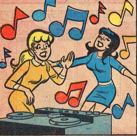 My life. 50s Comic Art, Vintage Pop Art, Betty And Veronica, Pop Art Comic, Retro Comic, Archie Comics, Comic Panels, Classic Cartoons, Vintage Cartoon