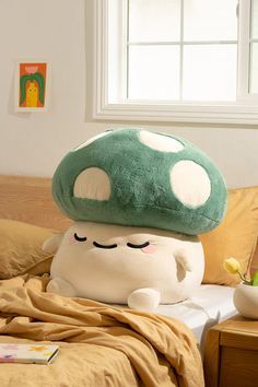 Mochi Plush, Sweet Expression, Cute Squishies, Dusty Green, Kawaii Plushies, Cozy Room Decor, Cute Stuffed Animals, Cute Room Decor, Cute Toys