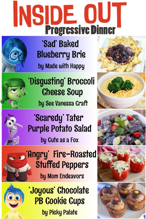 Inside Out Progressive Dinner - Purple Italian Potato Salad Purple Potato Salad, Disney Movie Night Food, Disney Themed Food, Disney Movie Night Dinner, Disney Menus, Movie Night Dinner, Italian Potatoes, Disney Inspired Food, Disney Dishes