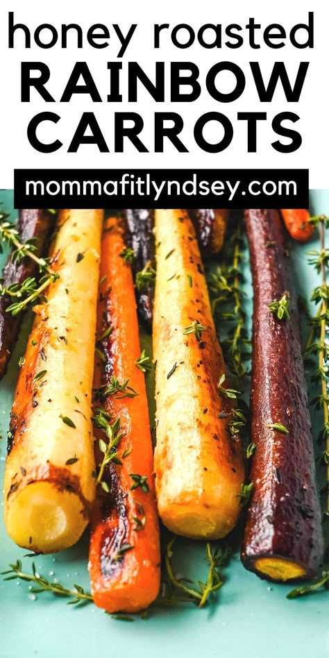 Coloured Carrots Recipe, Color Carrots Recipe, Roasted Colored Carrots, Glazed Whole Carrots, Tricolor Carrots Recipe, Whole Carrot Recipes, Colored Carrots Recipe, Roasted Carrots Air Fryer, Colorful Carrots Recipe