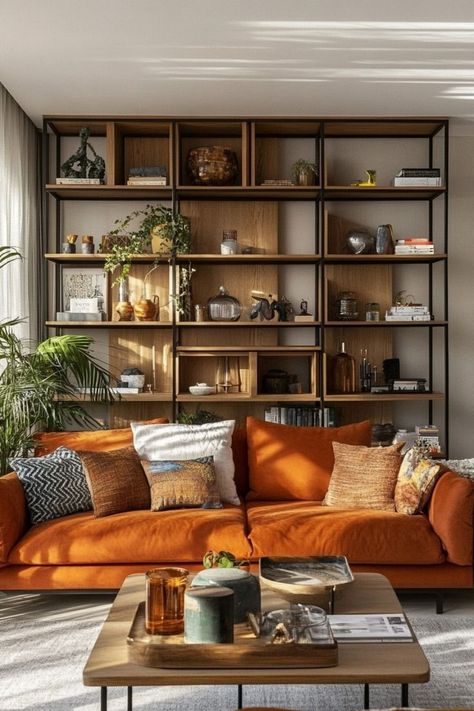 Create a focal point in your living room with statement shelving units. Whether it’s a bold, geometric design or an oversized shelving unit, these pieces can showcase books, plants, and art while adding a dramatic, modern touch to your decor. 🛋️📚 #StatementShelving #LivingRoomInspo #BoldDecor Decor Shelves, Home Decor Shelves, Bold Decor, Shelving Units, Living Room Inspo, Shelving Unit, Geometric Design, Focal Point, Shelves