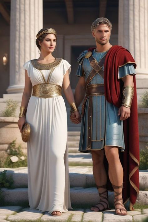 Playground Ancient Rome Dress, Roman Outfits, Ancient Rome Fashion, Gladiator Outfit, Ancient Rome Clothing, Ancient Greece Clothing, Ancient Greece Fashion, Rome Costume, Ancient Roman Clothing