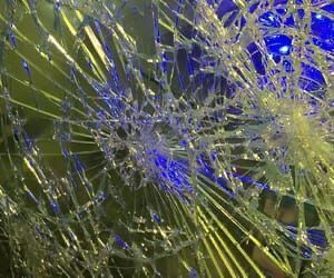 @sam Shattered Glass, Broken Glass, We Heart It, Glass, Blue, Instagram