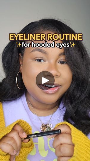 Winged Eyeliner For Beginners, Winged Liner For Hooded Eyes, Liner For Hooded Eyes, Winged Liner Tutorial, Liner Tutorial, Easy Winged Eyeliner, Makeup Tips And Tricks, Winged Eyeliner Tutorial, Eyeliner For Beginners