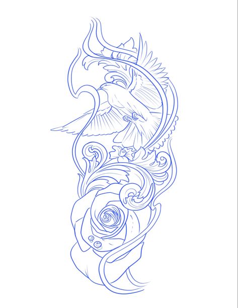 Tattoos Stencils Outline, Neo Traditional Tattoo Design, Chicanas Tattoo, Tattoo Lettering Styles, Realistic Tattoo Sleeve, Tattoo Outline Drawing, Tattoo Zeichnungen, Chicano Art Tattoos, Black Girls With Tattoos