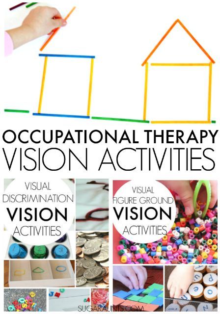 Nystagmus Therapy, Occupational Therapy Bilateral Coordination Activities, Visual Processing Activities, Vision Therapy Activities, Visual Activities, Visual Motor Activities, Visual Perceptual Activities, Visual Perception Activities, Occupational Therapy Kids