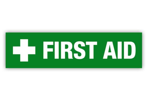 First aid labels use common wording, symbols, and colors to communicate the location and context of first aid equipment. This includes first aid kits, emergency eyewash stations, emergency showers, and other equipment for accident response. Construction Signs Printable, Safety Signs And Symbols, Eye Wash Station, Washing Symbols, Forklift Safety, Work Accident, Construction Signs, First Aid Kits, Cross Symbol