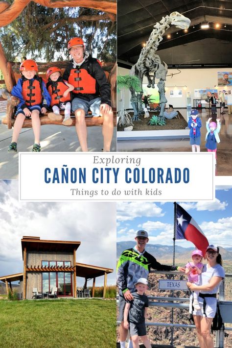 Everything you need to explore while visiting Canon CIty Colorado and the Royal Gorge. Colorado With Kids, Royal Gorge Colorado, Canon City Colorado, Salida Colorado, Royal Gorge, City Kid, Family Travel Destinations, Adventure Park, Rafting