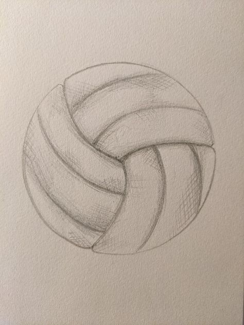 Volleyball Sketch, Volleyball Drawing, These Things Happen, Cute Easy Doodles, صفحات التلوين, Cool Pencil Drawings, Meaningful Drawings, Nobody Knows, Easy Doodle Art