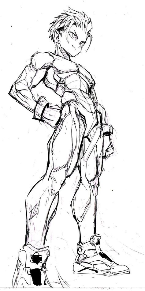 Punch Drawing Pose, Yusuke Murata Art, Dynamic Poses Drawing, Gesture Drawing Poses, Yusuke Murata, Manga Poses, One Punch Man Manga, Action Pose Reference, Human Anatomy Drawing