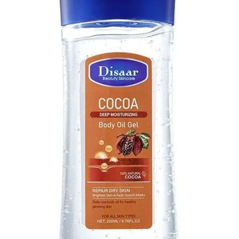 Disaar Body Oil Gel is a moisturizing product designed to deeply hydrate and nourish the skin without leaving a greasy residue. It comes in several variants, each catering to different skin concerns: Aegean oil, Vitamin C, Cocoa, etc Each variant absorbs quickly, leaving the skin soft, smooth, and radiant, making them ideal for everyday use. All products displayed are available to shop To place your order: 🛍️ Shop on our website https://theselfcarecart.catlog.shop ⭐️ For inquiries, contact... Body Oil Gel, Oil Gel, Moisturizing Body Oil, Skin Concern, Body Oil, Dry Skin, Vitamin C, All Products, Cocoa