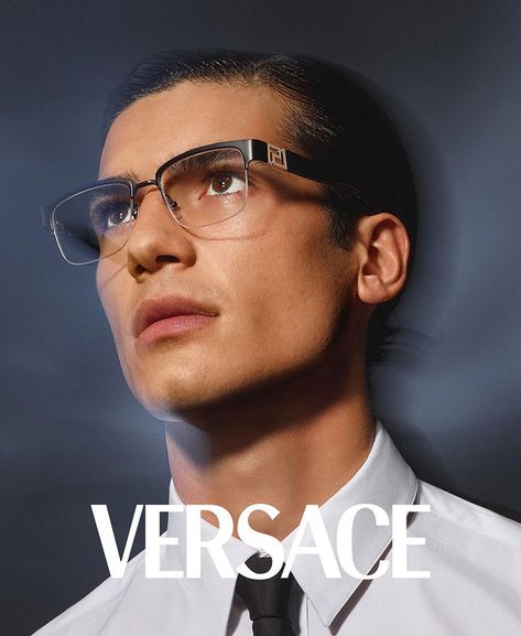 Davide Lenoci, Allegra Versace, Eyewear Inspiration, Grid Ideas, Eyewear Campaign, Eyeglasses Fashion, Luxury Glasses, Versace Eyewear, Eyewear Glasses