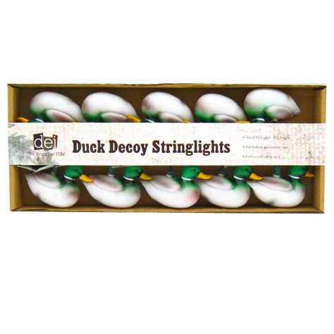 Mallard Duck Decoy String Lights | Hunting Lodge | Country Western Party Decorations Duck Hunt First Birthday, Mallard Duck Party Ideas, Duck Hunting Party Decorations, Duck Hunting Themed Birthday Party, Mallard Themed 1st Birthday, Mallard Baby Shower Theme, Country Western Party Decorations, One Lucky Duck Birthday Party Mallard, Mallard Duck Birthday Party