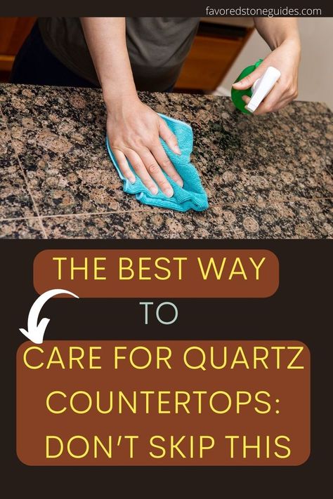 Quartz Countertops Cleaner, How To Take Care Of Quartz Countertops, Natural Quartz Cleaner, How To Clean Kitchen Countertops, Caring For Quartz Countertops, Best Way To Clean Quartz Countertops, Best Cleaner For Quartz Countertops, Quartz Cleaner Diy, Homemade Quartz Countertop Cleaner