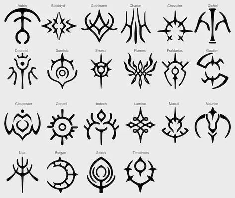 Symbols And Their Meanings, Cool Symbols, Clever Tattoos, Magic Symbols, Tattoo Style Drawings, Viking Symbols, Symbols And Meanings, Each Zodiac Sign, Tattoo Art Drawings