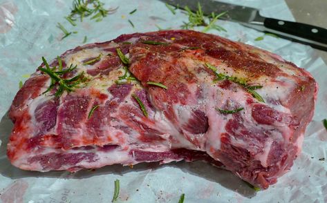 Capocollo, roasted not cured! Pork Collar, Pork Recipes, Italy, Collar