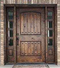 Front Wooden Door, Rustic Entry Doors, Rustic Exterior Doors, Alder Doors, Knotty Alder Doors, Rustic Entry, Rustic Wood Doors, Rustic Front Door, Cabin Doors