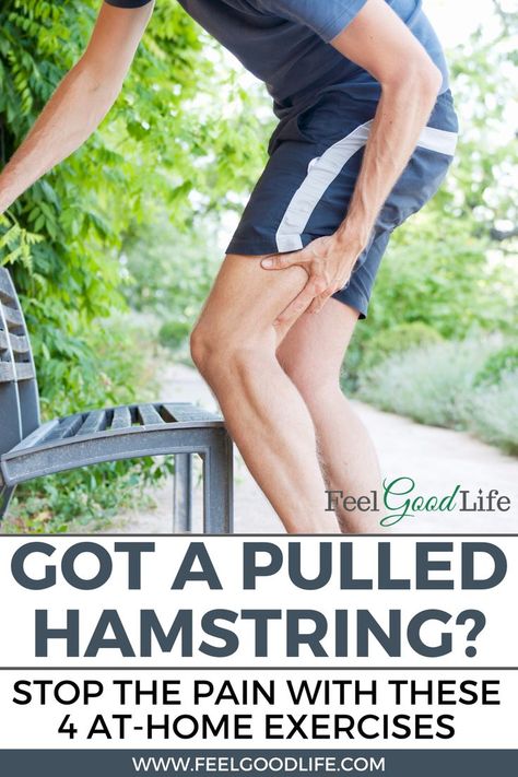 Don't let your pulled hamstring slow you down. These 4 at-home exercises will help you get back to running and training in no time.

We know it sucks when you've got a pulled hamstring, but don't worry. We're not gonna let that stop us. Here's some simple at-home exercises that'll help speed up the healing process. Learn More. Stretches For Pulled Hamstring, Hamstring Tear Recovery, Sore Hamstrings Relief, How To Heal A Pulled Hamstring, Hamstring Stretch Recovery, Pulled Hamstring Relief, Hamstring Injury Recovery, Hamstring Recovery Exercises, Hamstring Rehab Exercises