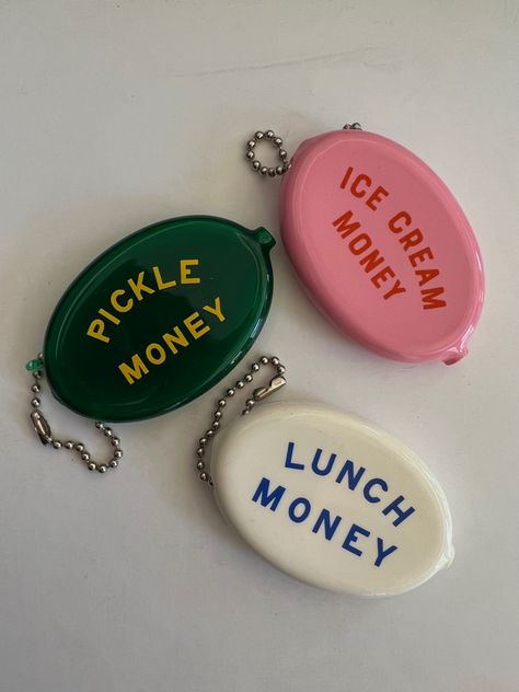 #key #keychain #keychains #keychaincollection #coin #coins #coinpouch #coinbag #pouch #cute #aesthetic #pickle #icecream #lunch #money #lunchmoney #pickles #pickles4life #icecreamparty #purse #shop #shopping #tiktok #fashion #haul #tumblr #potato #threepotatofour #cutes Cute Coin Purse Aesthetic, Coin Pouch Keychain, Purse Keychain Aesthetic, Coin Pouch Aesthetic, Coin Purse Aesthetic, Pickle Keychain, Bag Keychain Aesthetic, Car Keychain Aesthetic, Trinkets Aesthetic