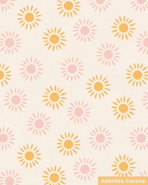 Sunflowers Suns ☀️ for #doodleadayjune Sun challenge hosted by @ellolovey 💛 Surprisingly, I think the brown background might be my favorite - especially on home decor . . . #surfacepatterndesign #patternlove #summervibes #sunpattern #sunflowerpattern #capturingcolour #yellowaesthetic #patterndesigner #summerpattern #patterndesign #flowerpattern #bohodecor Sunshine Wallpaper, Fabric Home Decor, Sunflower Pattern, Brown Background, Yellow Aesthetic, Yellow Sunflower, Cream Background, Summer Patterns, Surface Pattern Design