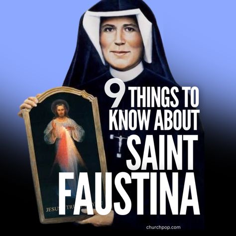 9 Amazing Facts About Saint Faustina, Mystic & Messenger of the Divine Mercy Devotion Saint Faustina, Divine Mercy Jesus, St Faustina Kowalska, The Divine Mercy, Faustina Kowalska, St Faustina, St John Paul Ii, Gods Mercy, Catholic Family