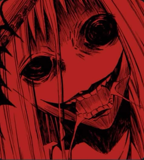 Horror Anime Pfp, Aesthetic Halloween Pfp, Horror Pfp, Creepy Gif, Horror Anime, Creepy Carnival, 2000s Art, Emo Pfp, Emo Art