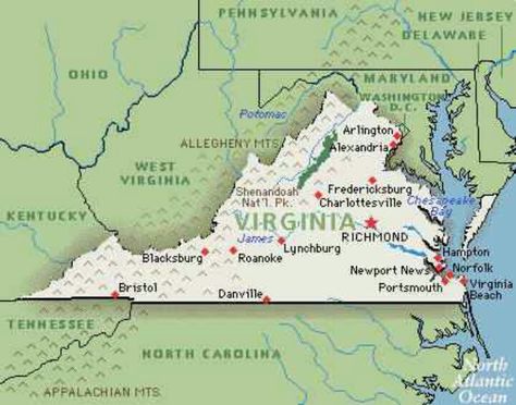 Poe mainly lived in virginia his entire life with his adopted parents, John and Frances Allan Portsmouth Virginia, Virginia Map, Virginia Vacation, Virginia Travel, Norfolk Virginia, John Brown, Virginia Is For Lovers, Old Dominion, Virginia Usa