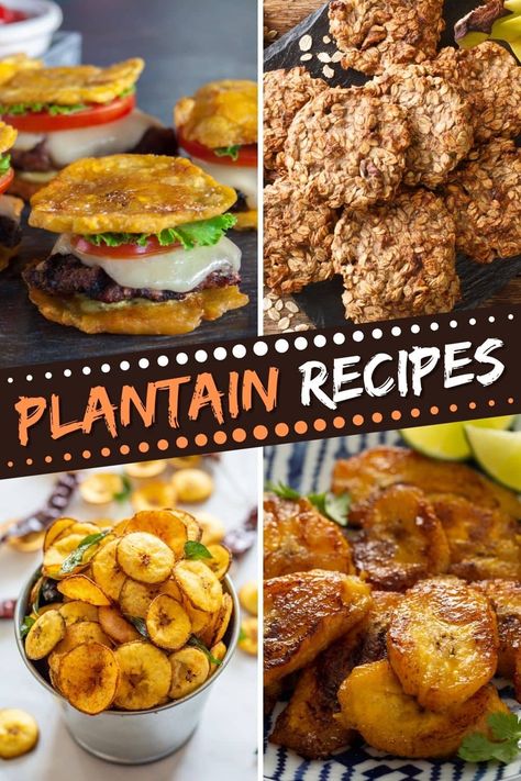 Try these plantain recipes for a true taste of island life! From tacos to salad to stew, plantains will be a welcome addition to your table. Baked Plantain Chips, Mashed Plantains, African Kitchen, Baked Plantains, Sofrito Recipe, Cooking Kids, Fried Plantain, Lazy Vegan, Carribean Food