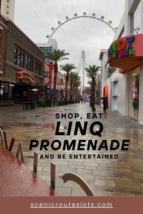 This article talks about all of the great things to do on the Linq Promenade in Las Vegas. It gives brief information about the many stores, restaurants and the other things to do here. Linq Promenade, Paris Hotel Las Vegas, Freemont Street, Caesars Palace Las Vegas, Bellagio Las Vegas, Paris Las Vegas, Visit Las Vegas, Las Vegas Vacation, Vegas Vacation