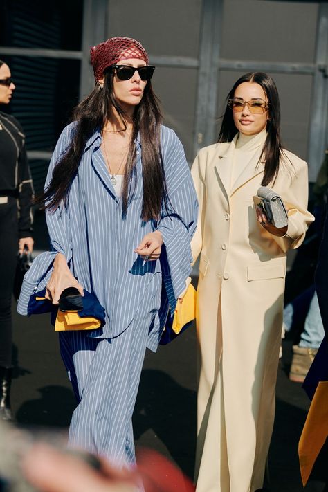 Summer Workwear, Nyfw Street Style, Paris Fashion Week Street Style, Street Style Summer, Style Fall, Autumn Street Style, Fall 2022, Fashion Week Street Style, Cute Summer Outfits