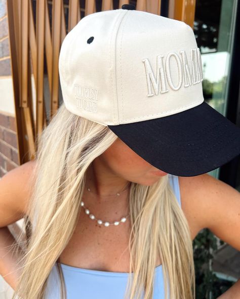 with 2 kenz babies on the way, we had to drop a new mama hat line 😍😍😍 9 new arrivals dropping Monday 10am CST! #kenzkustomz #mamahat #momhat #mamahatline Hot Moms Club, Mama Hat, Vintage Trucker Hat, New Mama, Mom Hats, Vintage Trucker Hats, School Collection, Hat Embroidery, Moms Club