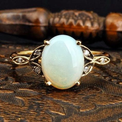 Vintage opal rings