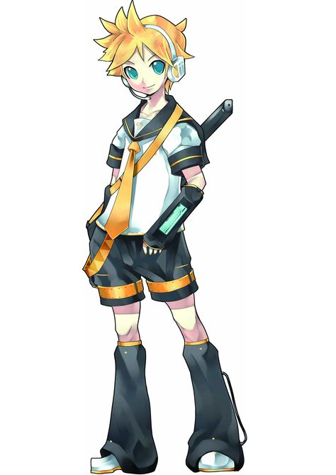 Len Y Rin, Vocaloid Len, Miku Hatsune Chibi, Kagamine Rin And Len, Vocaloid Characters, Aesthetic Japan, Art Reference Poses, Hatsune Miku, Character Drawing