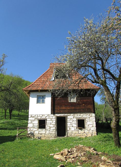 Gostilje, Serbia, #Serbia, #Srbija Traditional Serbian Architecture, Serbia Countryside, Turkish Countryside, Serbian Village, Serbian Aesthetic, Serbia Nature, Serbian Architecture, Turkish Architecture, Serbia And Montenegro