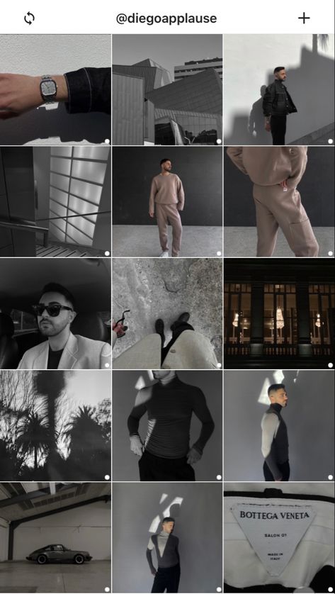 Men Fashion Instagram Feed, Male Instagram Aesthetic, Men Fashion Europe, Minimal Moodboard, Filler Aesthetic, Aesthetic Account, Fashion Instagram Accounts, Feed Filler, Moody Vibes