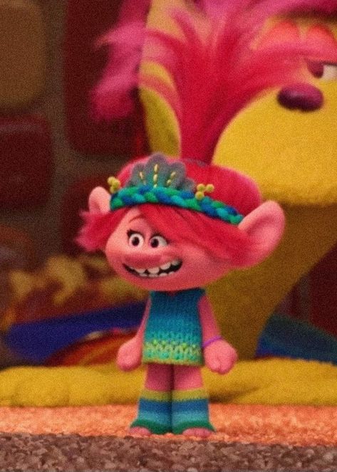 Poppy Trolls Band Together, Trolls Band Together Poppy, Trolls Screenshots, Poppy From Trolls, Viva Trolls, Poppy Costume, Queen Poppy, Trolls Dreamworks, Poppy Trolls