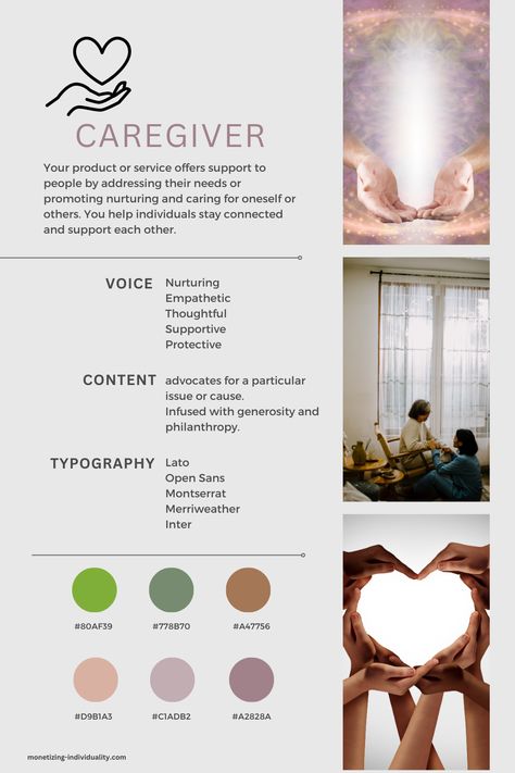 caregiver_brand_archetype Caregiver Archetype Branding, The Caregiver Archetype, The Caregiver Brand Archetype, Mother Archetype Aesthetic, Nurturer Archetype, Caregiver Brand Archetype, The Mother Archetype, Caregiver Archetype, Mother Tattoo