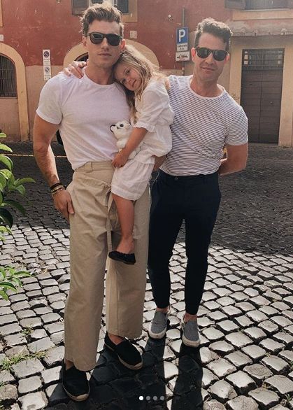 Nate Berkus and Jeremiah Brent. Poppy Brent Berkus, Stephanie Allynne, Nate Berkus And Jeremiah Brent, Famous Celebrity Couples, Jonathan Bennett, Nate And Jeremiah, Samira Wiley, Trip To Rome, Jeremiah Brent