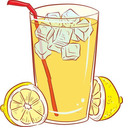 Lemonade Clipart, Lemonade Drinks, Unusual Animals, Pinturas Disney, Lemonade Stand, Food Drawing, Old Tv, Creative Industries, Mellow Yellow