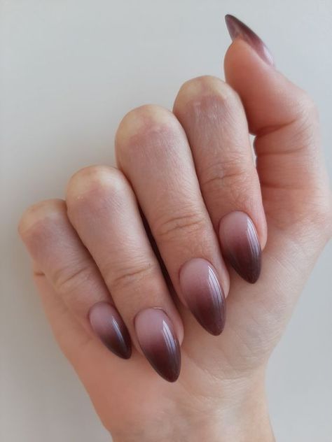 Fall Ombre Nails 21 Ideas: The Ultimate Guide Pink To Brown Ombre Nails, Ombre Nails Fall Colors Short, Red Gradient Nails Ombre, Ombré Nails Fall, Ombre Dip Nails Fall, Autumn Nails Ombre, Plum Ombre Nails, Dark Ombré Nails, Ombre Gel Nails Tutorial