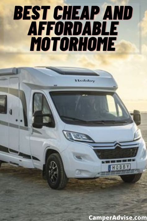 In this article, I have listed 14 Best Affordable Motorhomes. These Cheap Motorhomes are great if you in a budget and looking for an inexpensive choice. Small Motor Homes, Tiny Motorhome, Small Rvs For Sale, Micro Camper Van, Best Small Rv, Used Campers For Sale, Camper House, Toyota Motorhome, Used Motorhomes For Sale