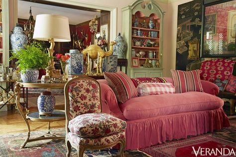 Scottish Interior, Chinoiserie Living Room, Michelle Nussbaumer, Victorian Greenhouse, Swiss Cottage, Designer Homes, David Hicks, Sitting Rooms, English Country Decor