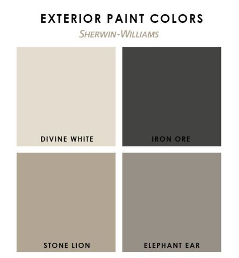 2023 House Paint Colors Exterior, Dark Beige Exterior House Colors, Iron Ore Coordinating Colors Exterior, Ivory House Exterior Color Schemes, Taupe And Black House Paint Combinations Exterior Colors, Stucco Homes Exterior Colors Modern, Exterior House Colors Griege, Exterior House Paint Color Combinations Dark Trim Black Windows, Taupe House Exterior White Trim