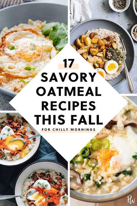 Savoury Oatmeal, Savory Oatmeal Recipes, Savory Oatmeal, Ultimate Breakfast, Healthy Food Facts, Recipes For Breakfast, Savory Breakfast, Healthy Meal Plans, Healthy Food Choices