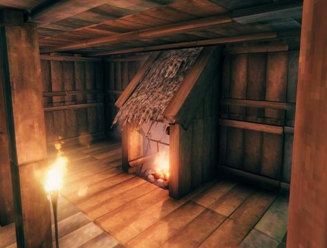 Valheim Starter Base, Valheim House Ideas, Viking Buildings, Valheim Builds, Viking House, Viking Village, Viking Life, Video Game Rooms, Ark Survival Evolved