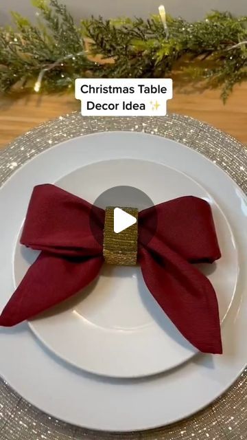 PaperWorks Philippides on Instagram: "Unwrapping the secrets to a picture-perfect Christmas table: Learn the art of crafting the perfect bow to elevate your holiday decor! 🎀✨ Join us in this festive tutorial and make your table merry and bright. 🎄🍽️ #PaperWorks #ChristmasDecorTips #DIYBowMagic" Diy Bow, Perfect Christmas, Christmas Table, Merry And Bright, Picture Perfect, The Secret, Christmas Decorations, Arts And Crafts, Festival