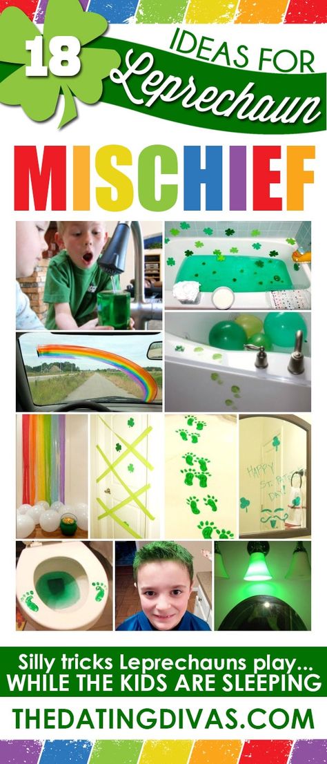 Leprechaun Pranks, Leprechaun Ideas, Leprechaun Tricks, Leprechaun Trap, St Patricks Day Crafts For Kids, San Patrick, St Patrick Day Activities, The Dating Divas, Dating Divas